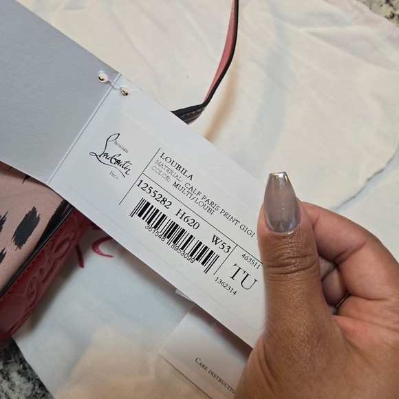 NEW Christian Louboutin Leopard Print Shoulder Bag - Picture 6 of 6